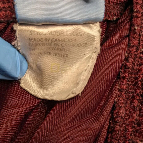 Brooks Maroon Mesh Training Shorts Mens Size Large - Picture 10 of 11